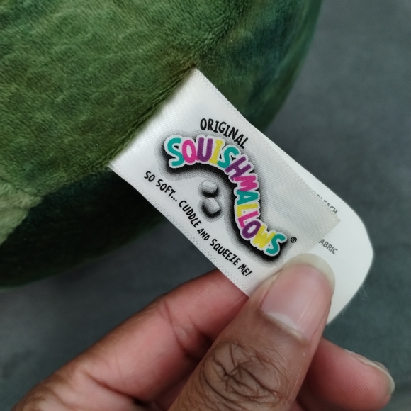 ✓Squishmallows 8” - "Archer the Green Textured Alligator" Plush Toy - KellyToy - Picture 10 of 11